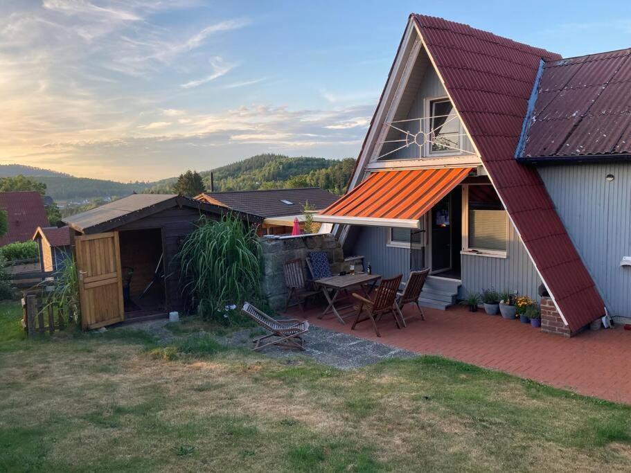 Behagliches Nurdachhaus Im Ferienhausgebiet Langelsheim Εξωτερικό φωτογραφία