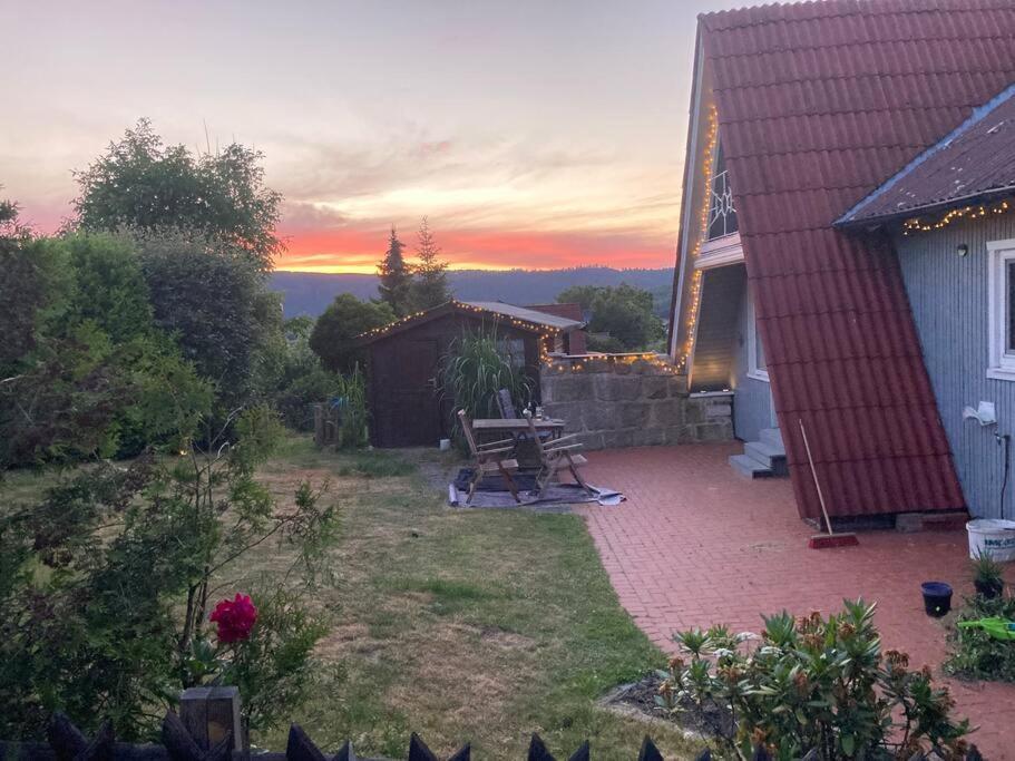 Behagliches Nurdachhaus Im Ferienhausgebiet Langelsheim Εξωτερικό φωτογραφία
